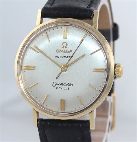 omega automatic seamaster deville watch|omega 14k seamaster deville automatic.